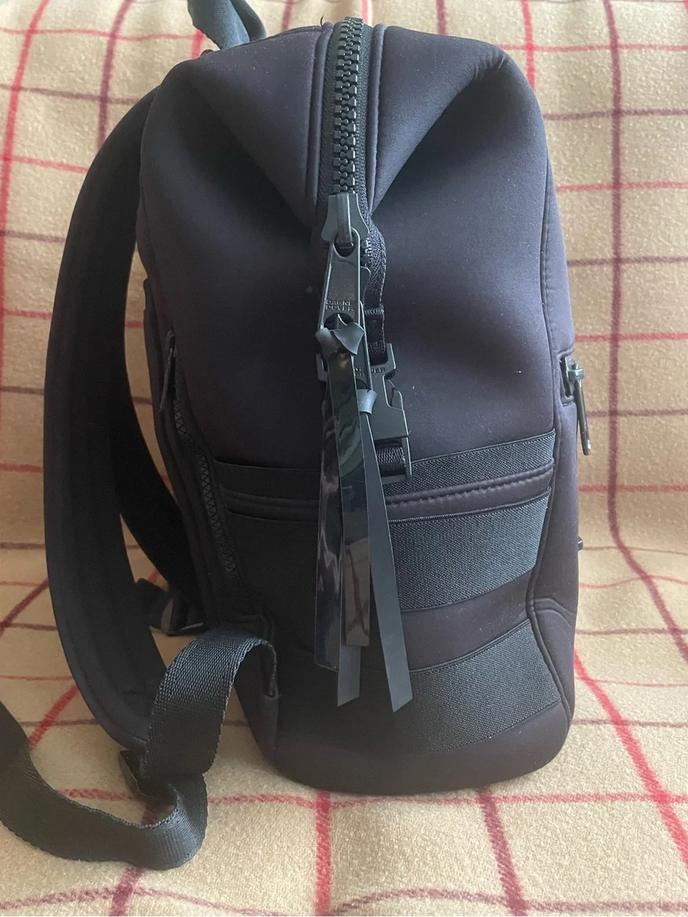 EUC Dagne Dover black diaper bag backpack excellent used condition